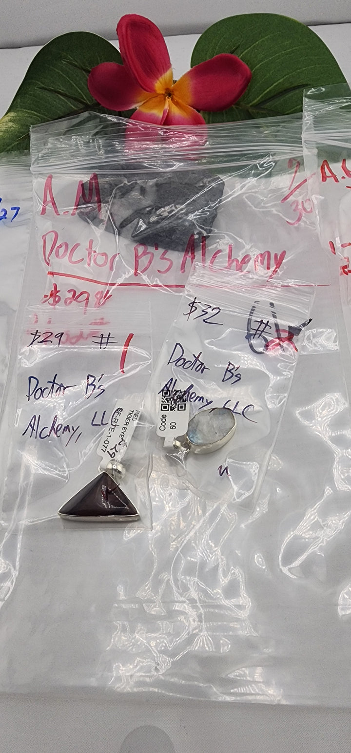AM SHOW 48HR - RESERVED FOR: Doctor B's Alchemy - 7/30/2025 FL tiktok Live Show - 2 Sterling Silver Items