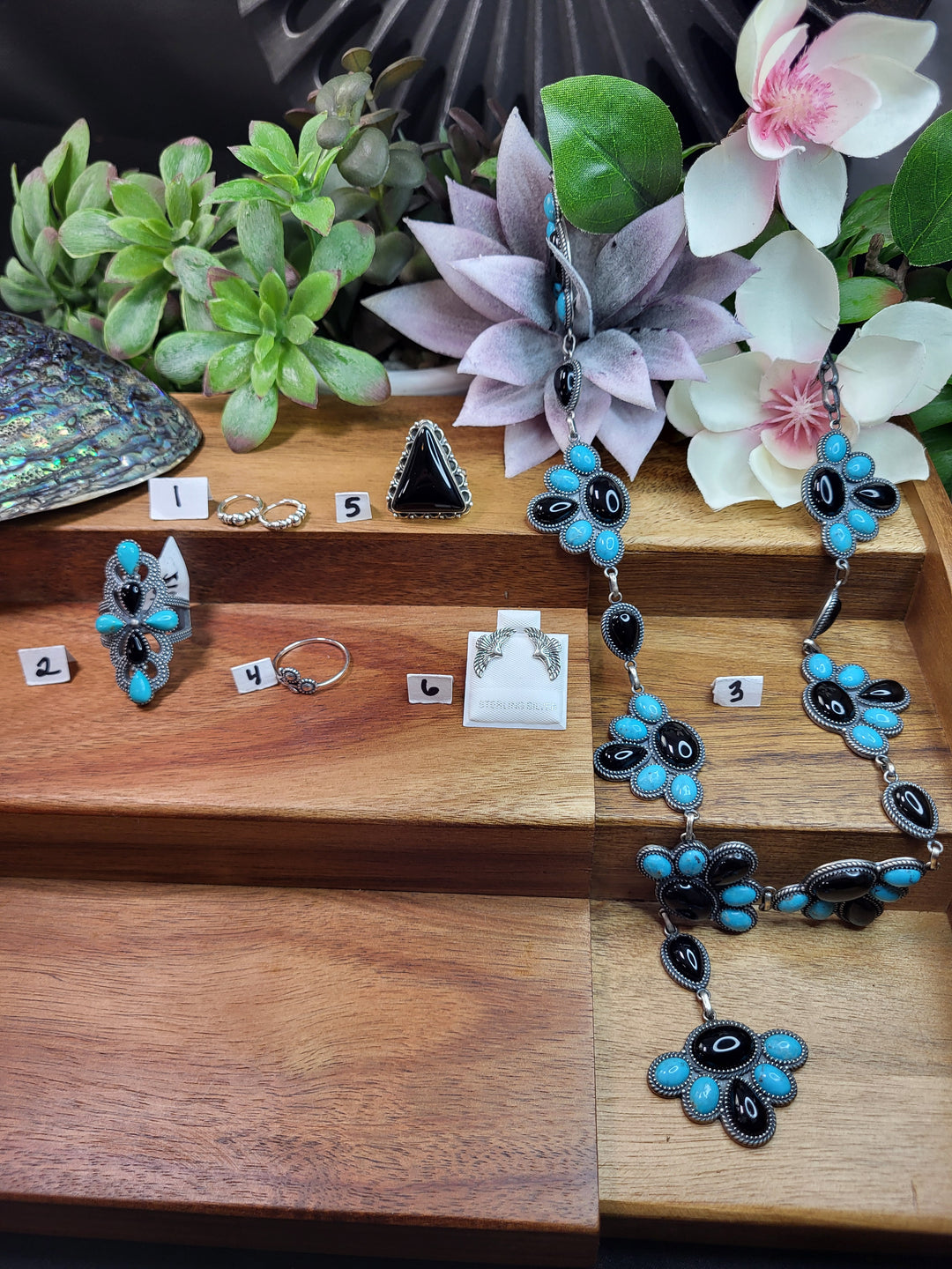 RESERVED FOR: Megz 8/25/24- 6 Sterling Silver Items