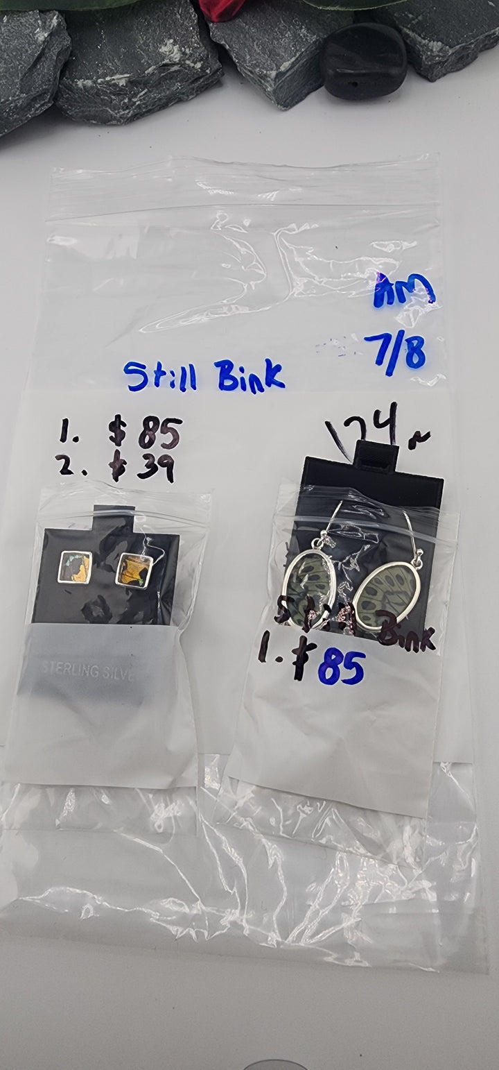 RESERVED FOR: Still Bink - 7/8/2025 tiktok A.M Live Show -2 Sterling Silver Items