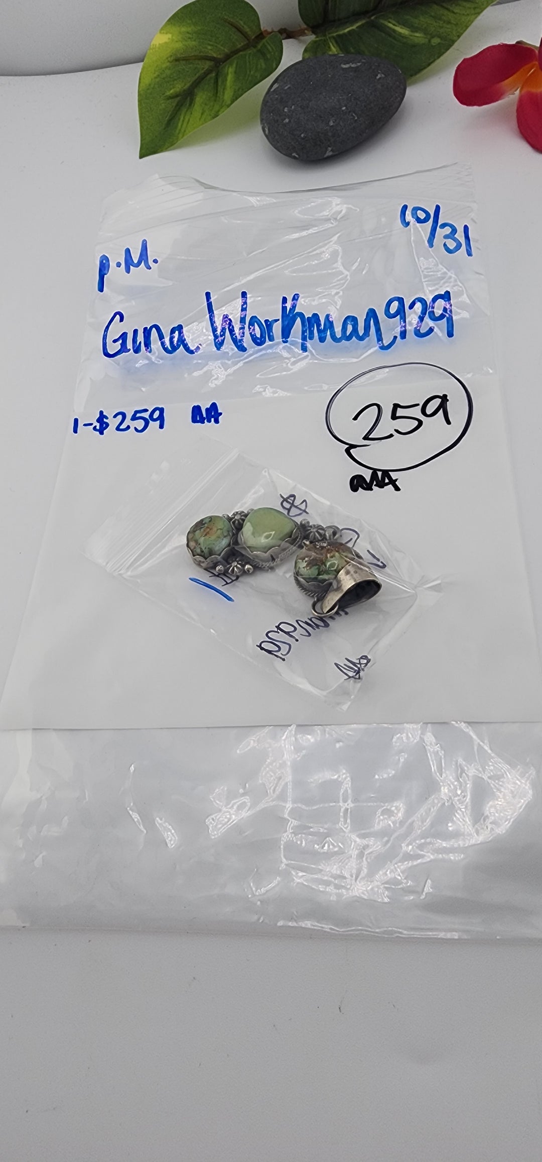 PM SHOW 48HR - RESERVED FOR: Gina workaman929 - 10/31/2025 FL tiktok Live Show - 1 Sterling Silver Items