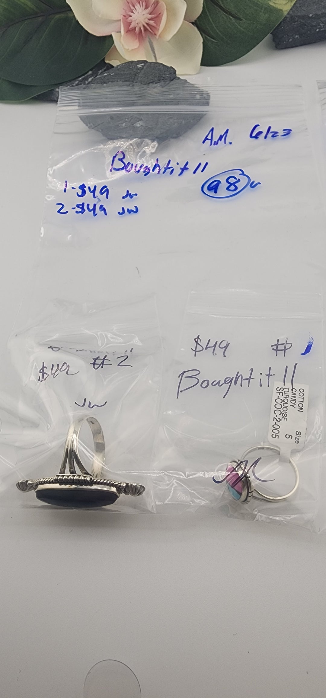 RESERVED FOR: Boughtit11- 6/23/2025 tiktok A.M Live Show -2 Sterling Silver Items