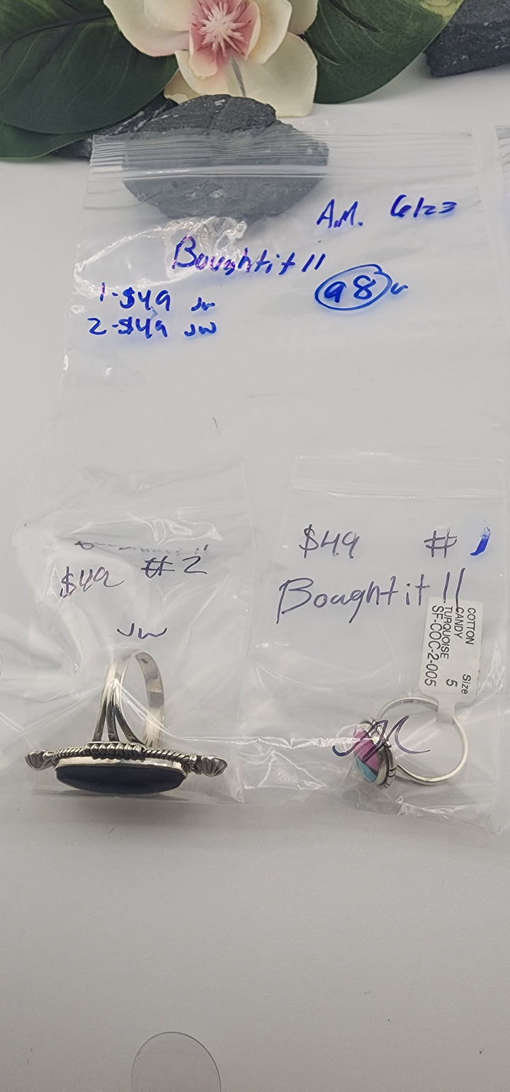 RESERVED FOR: Boughtit11- 6/23/2025 tiktok A.M Live Show -2 Sterling Silver Items