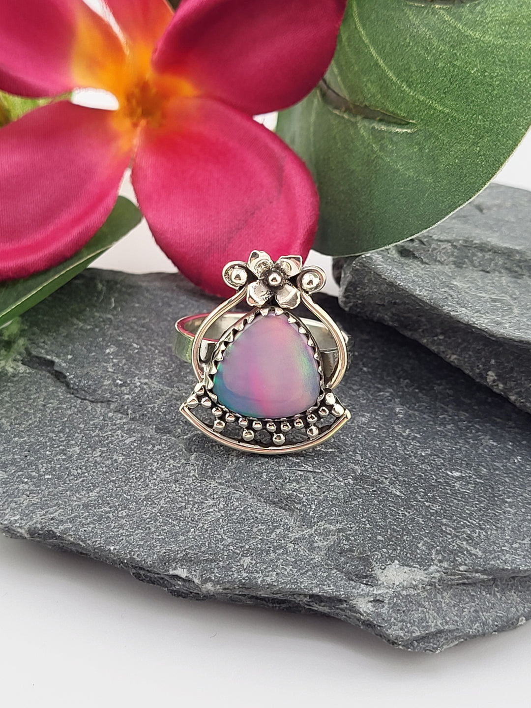 Aurora Opal Ring