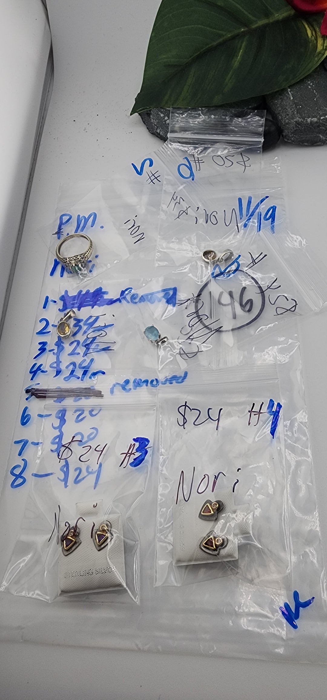 PM SHOW 48HR - RESERVED FOR: nori - 11/19/2025 tiktok Live Show - 6 Sterling Silver Items
