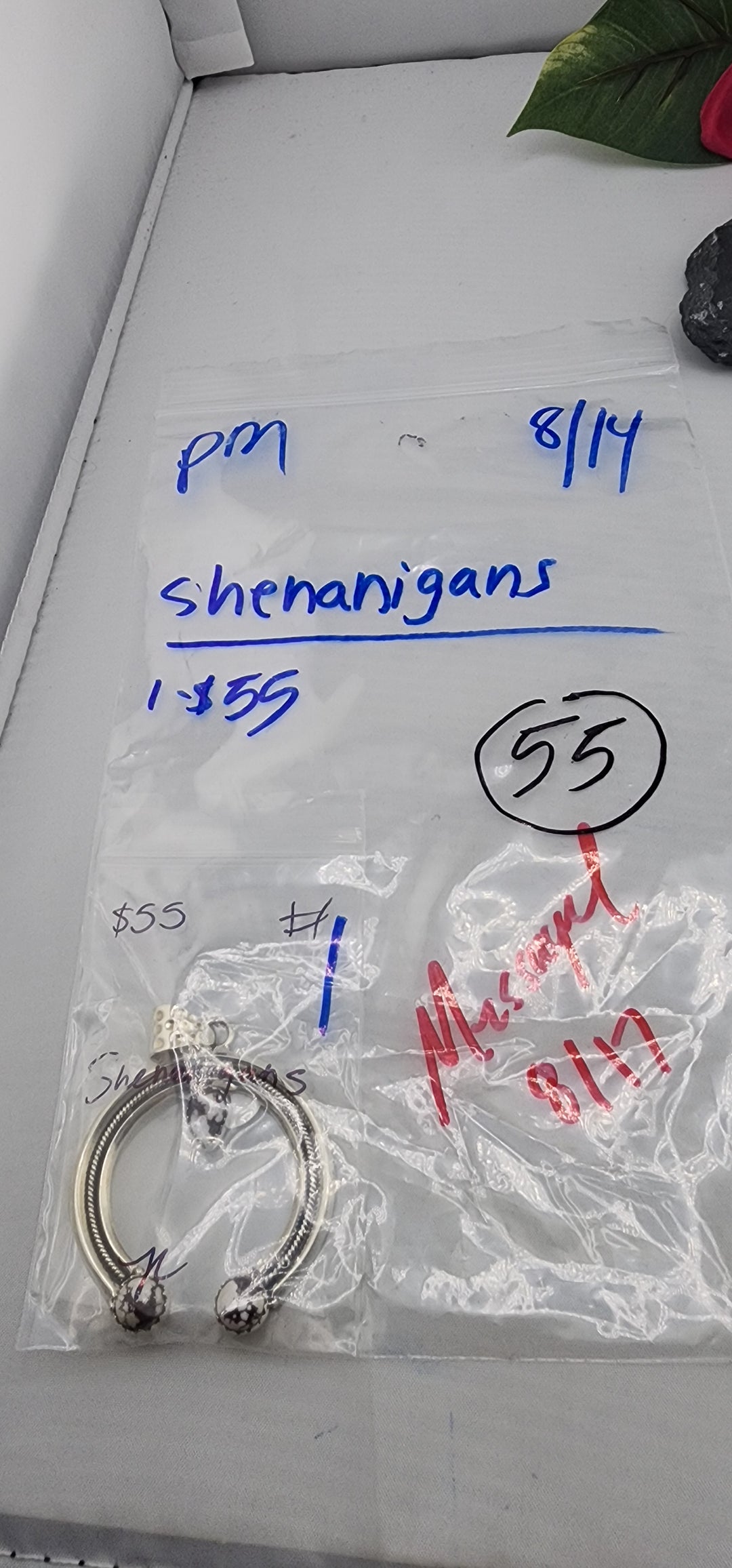 PM SHOW 48HR - RESERVED FOR: shenanigans  - 8/14/2025 FL tiktok Live Show - 1 Sterling Silver Items
