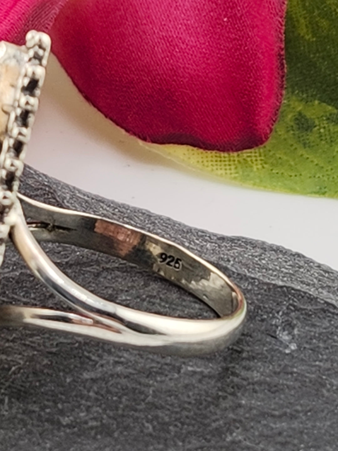 Stingray Coral Ring Size 10