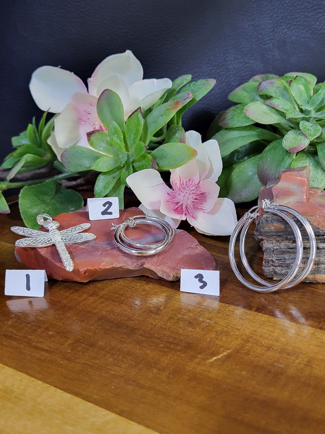 RESERVED FOR: Edna Gonzalez 7/13/24- 3 Sterling Silver Items