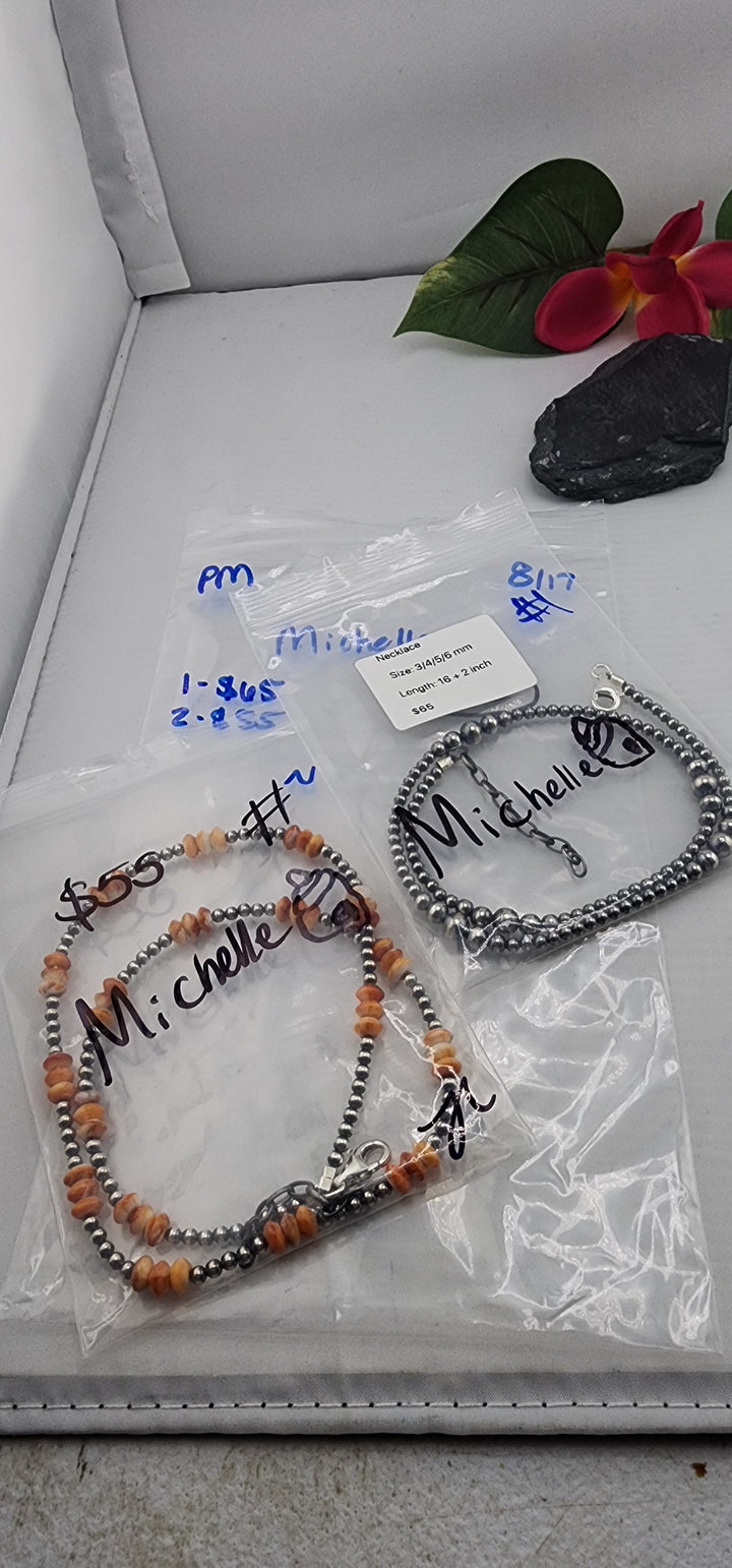 PM SHOW 48HR - RESERVED FOR: Michelle🐚- 8/17/2025 FL tiktok Live Show - 2 Sterling Silver Items