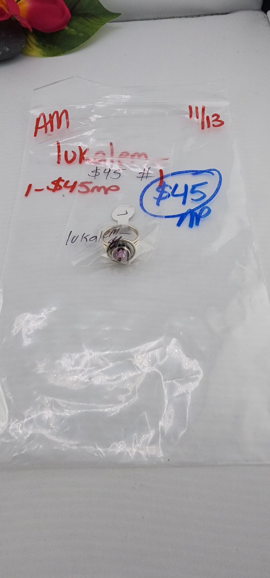 AM SHOW 48HR RESERVED FOR: lukalem_ - 11/13/2025 FL tiktok Live Show - 1 Sterling Silver Items