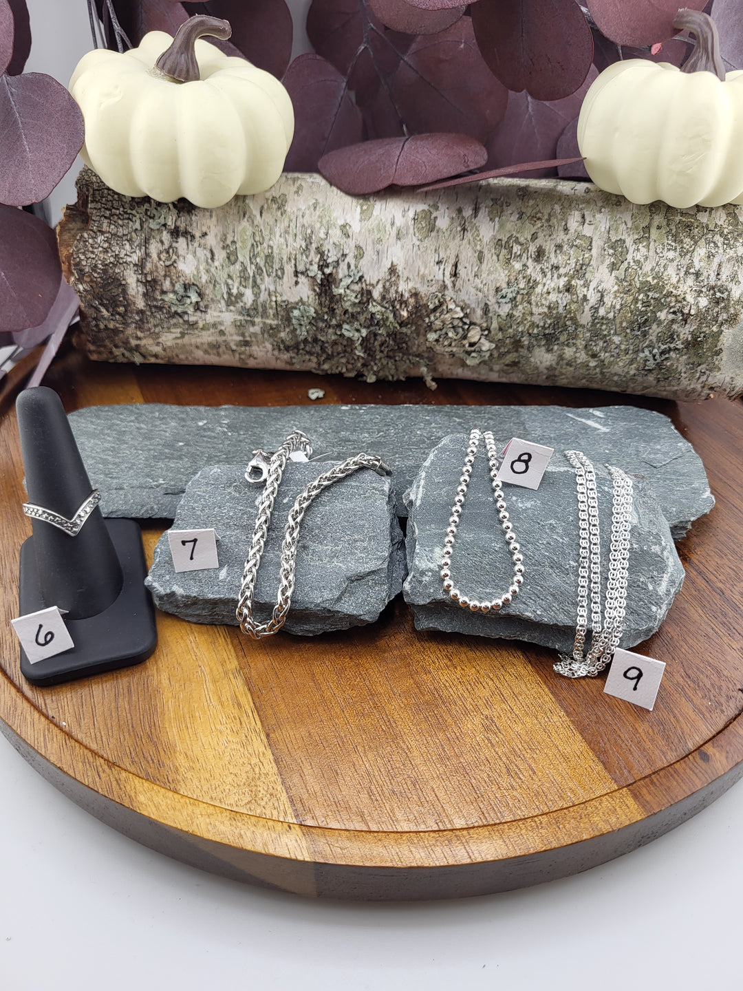 RESERVED FOR: Kathia Rivas - 10/04/2024 - 7 Sterling Silver Items