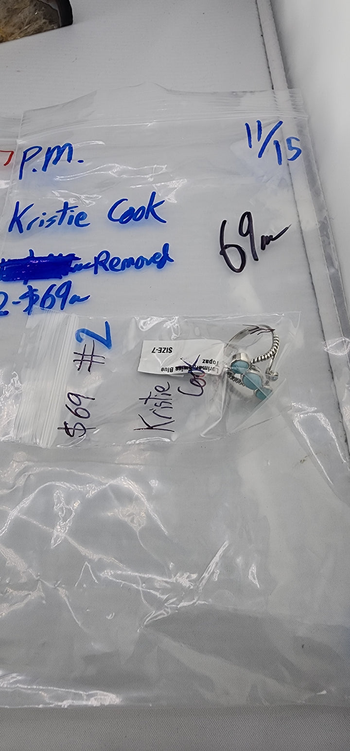 PM SHOW 48HR - RESERVED FOR: Kristie Cook - 11/15/2025 tiktok Live Show - 1 Sterling Silver Items