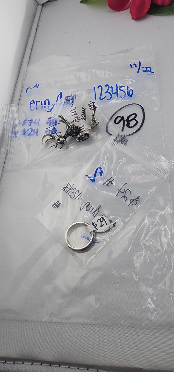 PM SHOW 48HR - RESERVED FOR: erin.dun....123456 - 11/22/2025 tiktok Live Show - 2 Sterling Silver Items