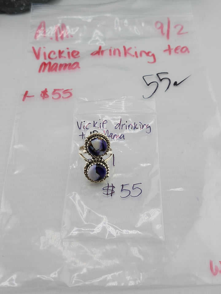 AM SHOW 48HR - RESERVED FOR: Vickie drinking tea Mama - 9/2/2025 FL tiktok Live Show -  1 Sterling Silver Items