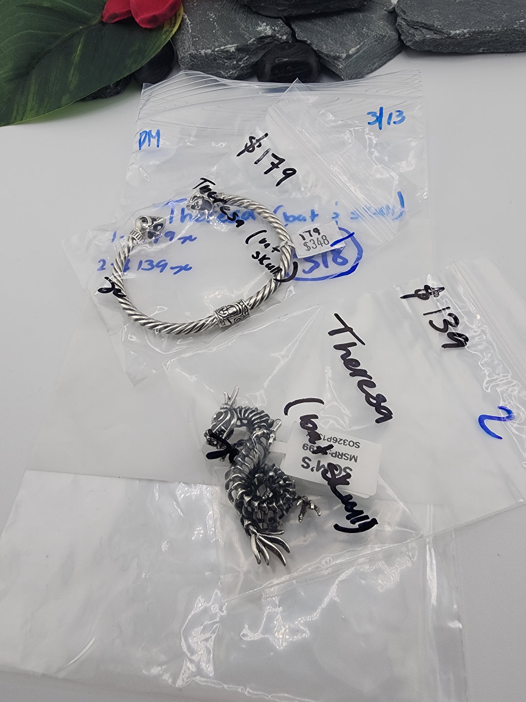 Theresa 🦇💀 - 3/13/26 - 1 925 Sterling Silver Items