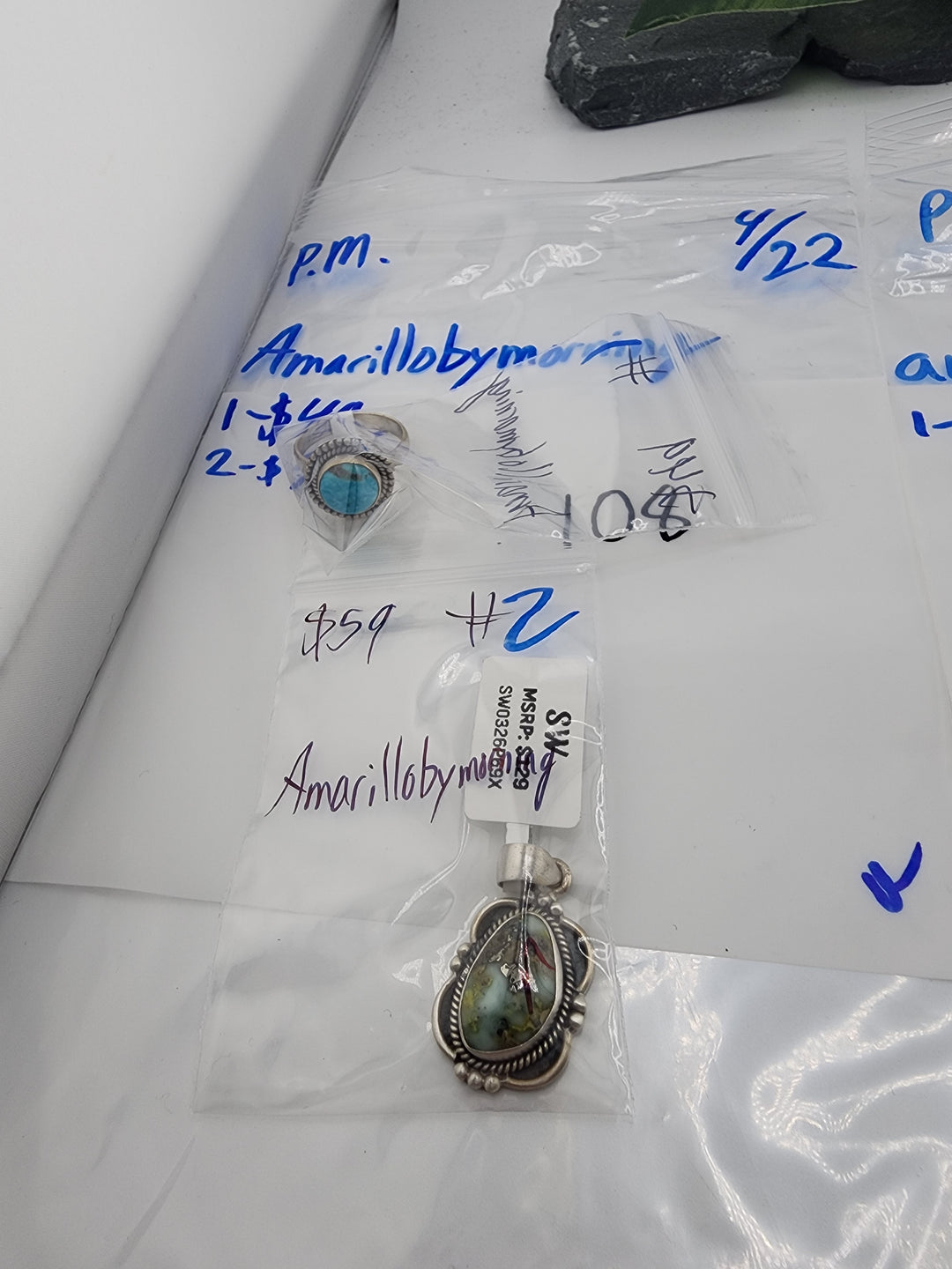 Amarillobymorning - 4/22/26 PM - 2 925 Sterling Silver Items