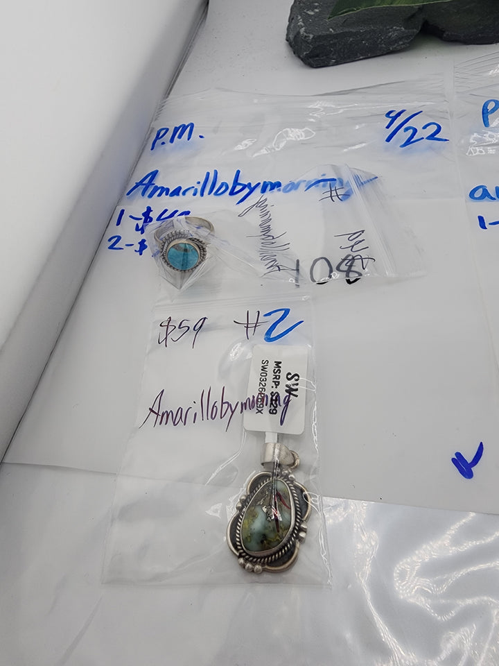 Amarillobymorning - 4/22/26 PM - 2 925 Sterling Silver Items