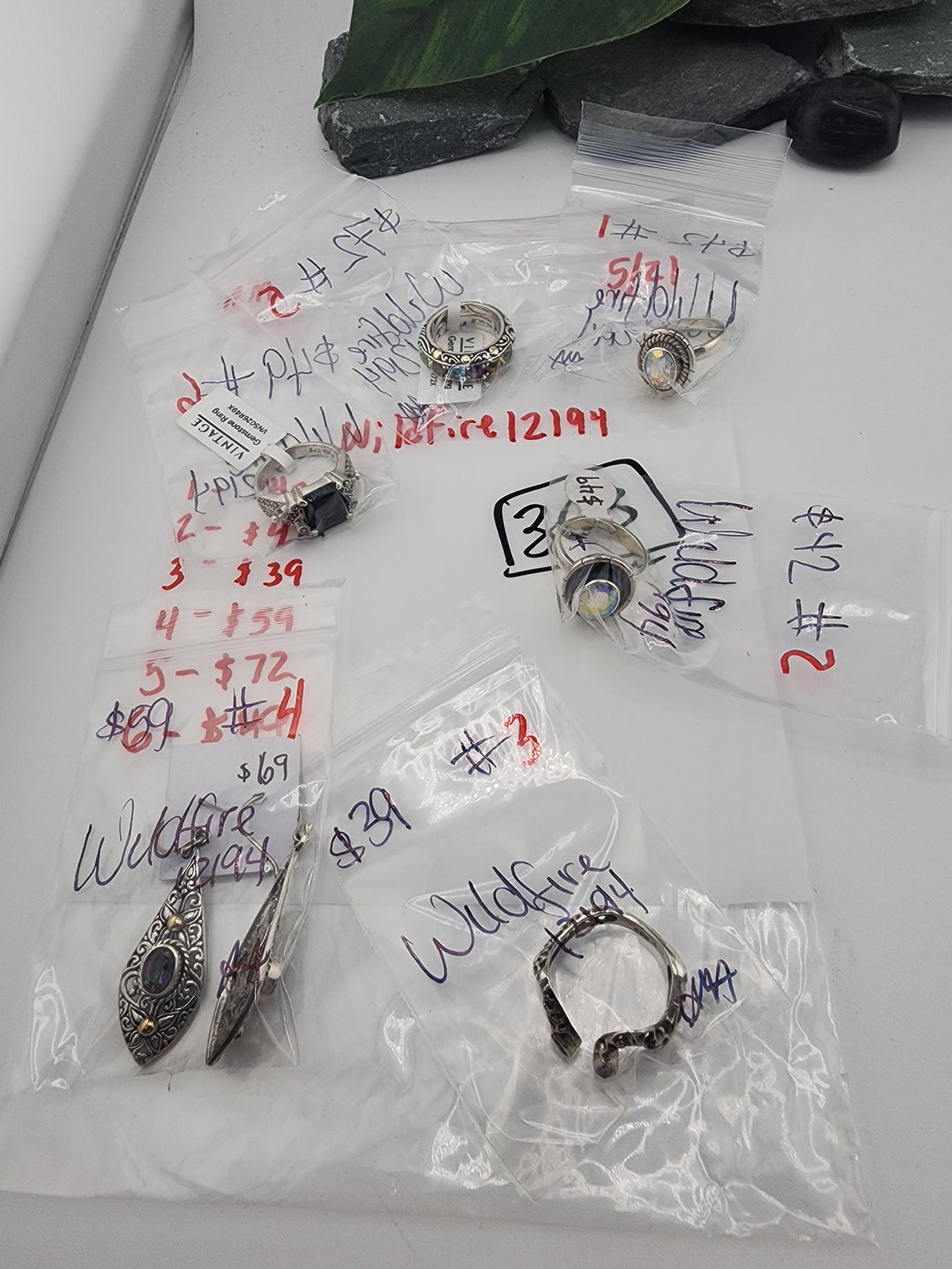 Wildfire12194 - 5/21/26 - 6 925 Sterling Silver Items