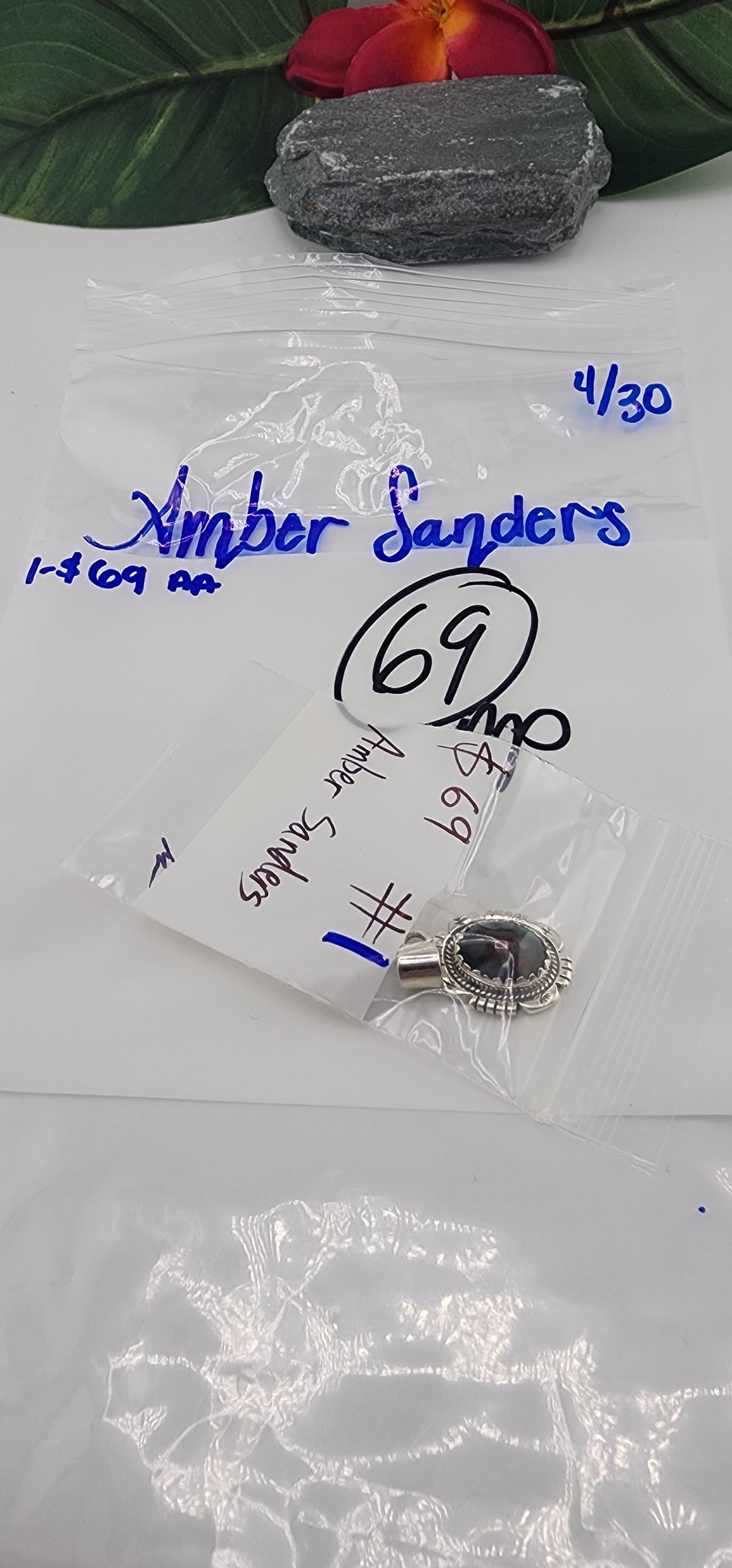 RESERVED FOR: Amber Sanders - 4/30/2025 tiktok Live Show - 1 Sterling Silver Items