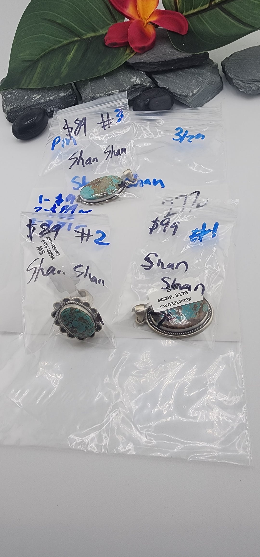 Shan Shan- 3/29/26 -3 925 Sterling Silver Items