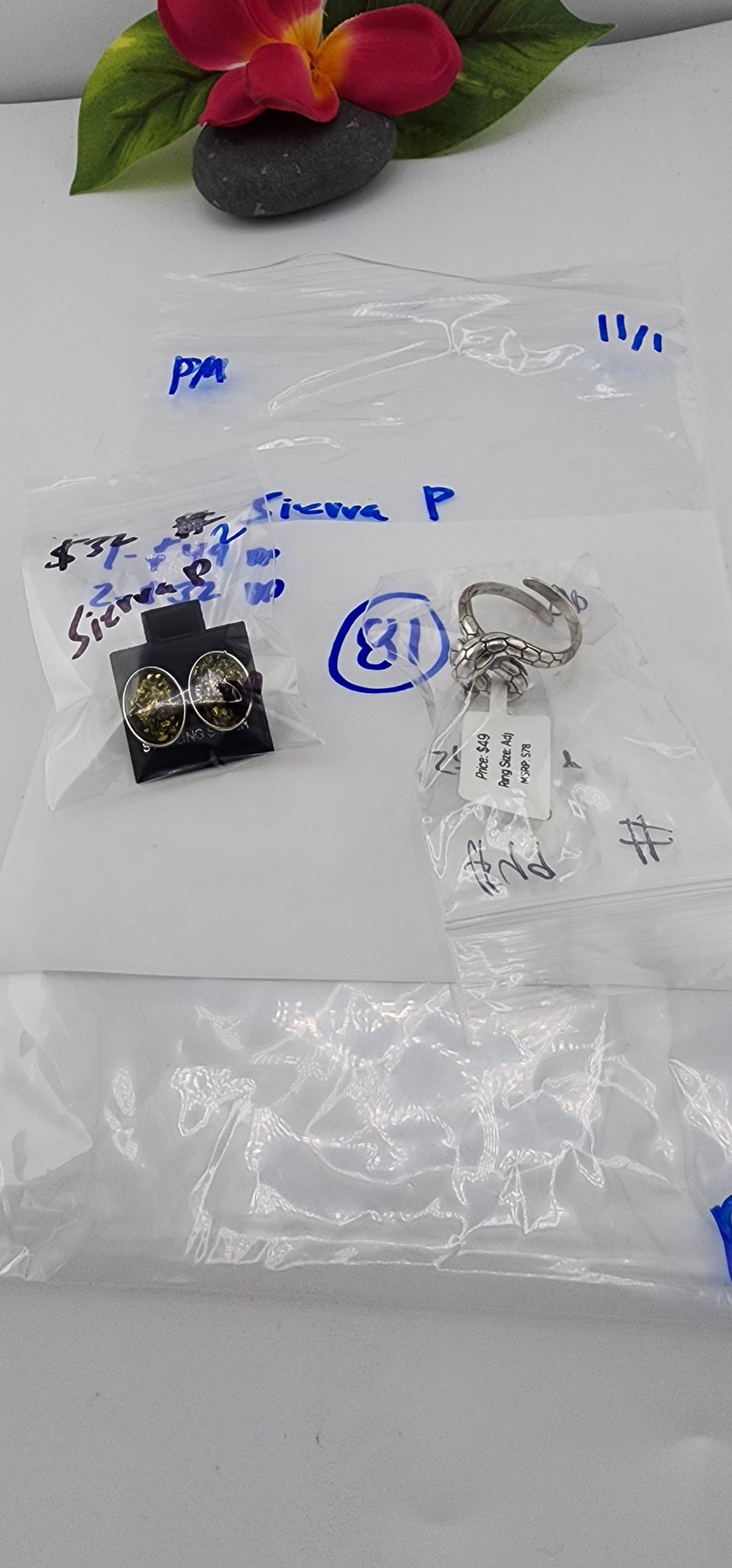 PM SHOW 48HR - RESERVED FOR: Sierra P- 11/1/2025 FL tiktok Live Show -2 Sterling Silver Items