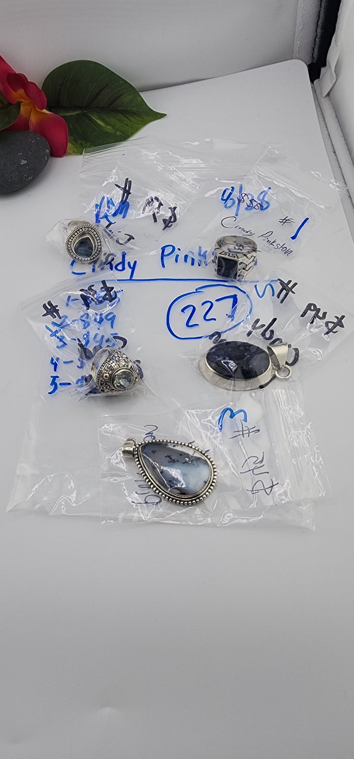 PM SHOW 48HR - RESERVED FOR: Cindy Pinkston - 8/28/2025 FL tiktok Live Show - 5 Sterling Silver Items