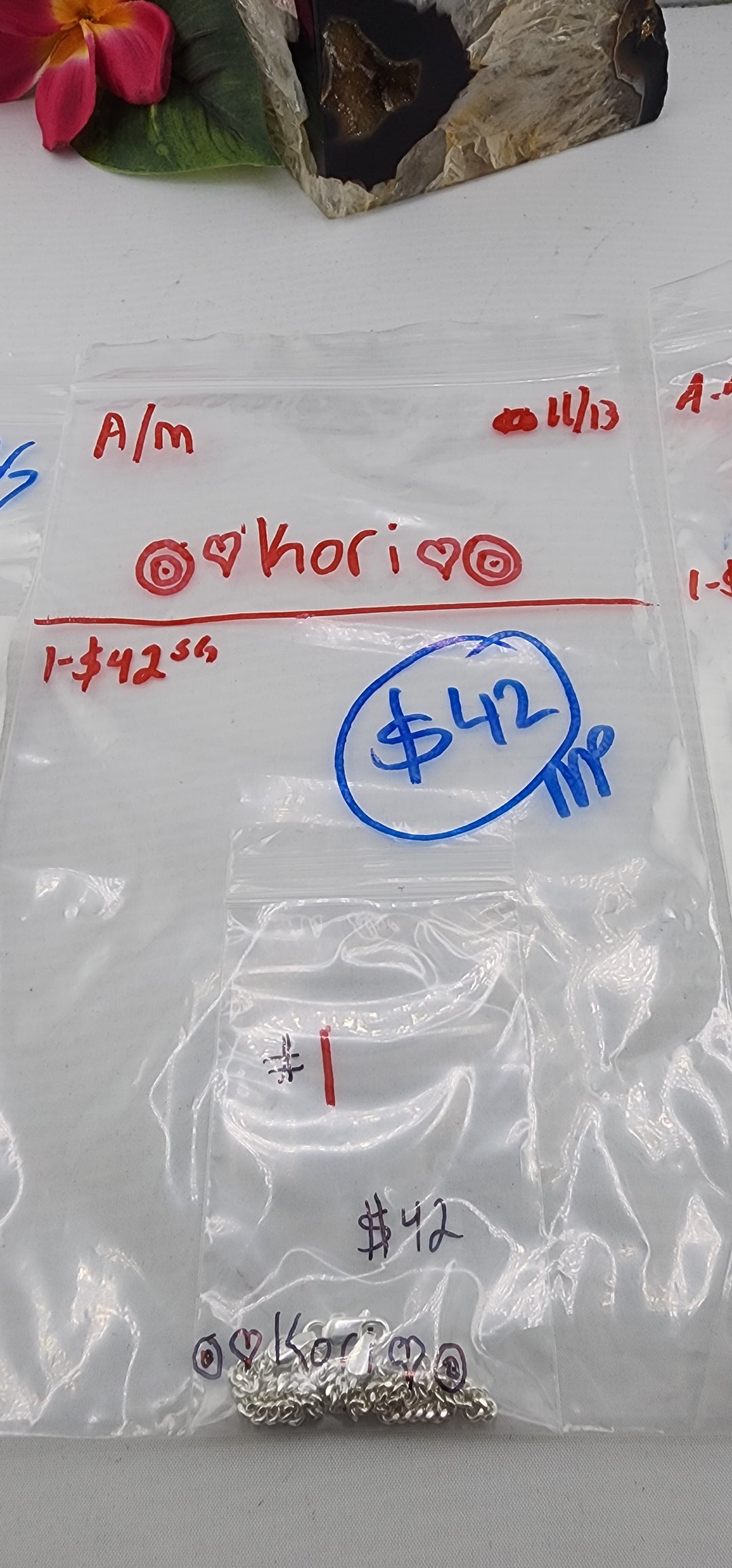 AM SHOW 48HR RESERVED FOR: 🧿❤️Kori❤️🧿 - 11/13/2025 FL tiktok Live Show - 1 Sterling Silver Items