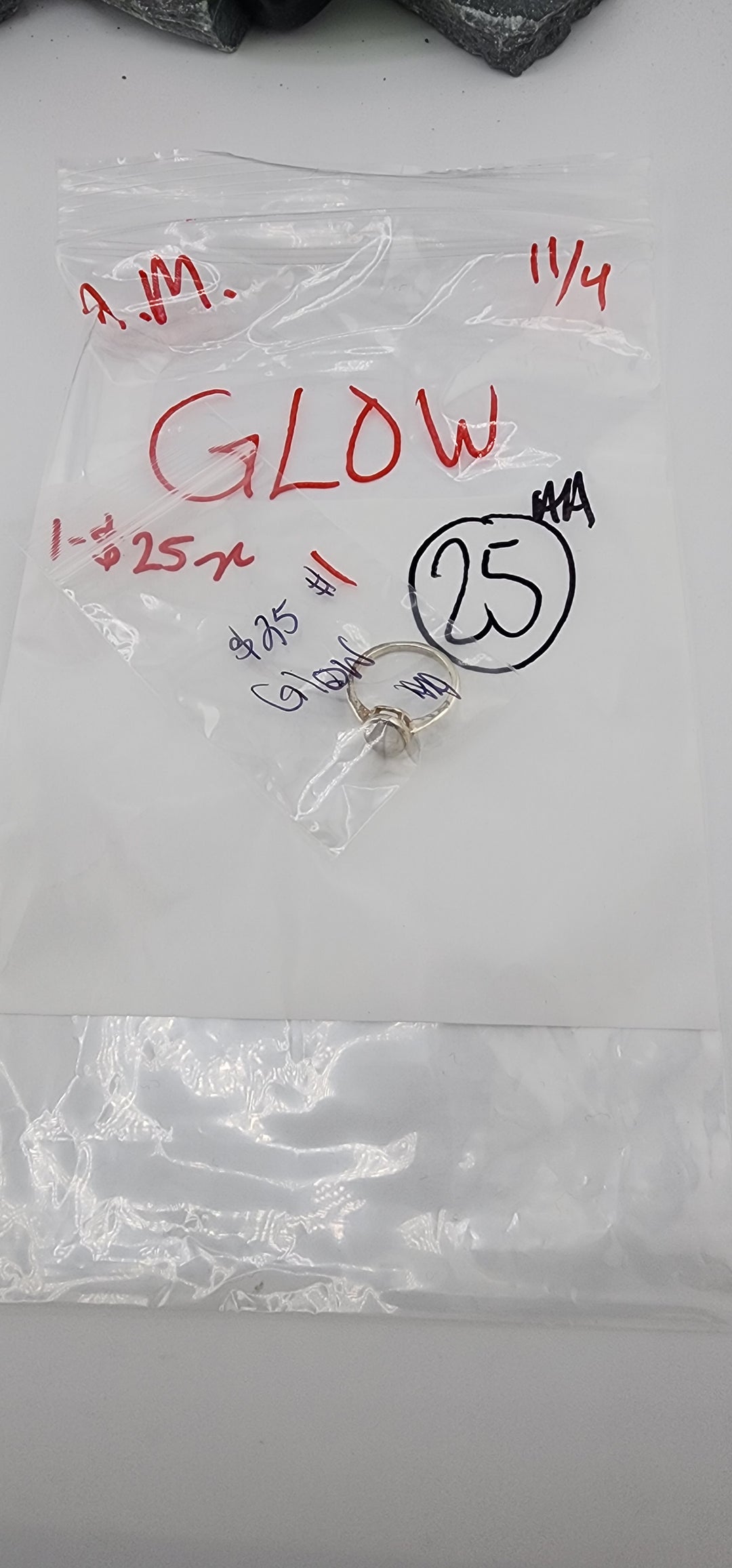 AM SHOW 48HR RESERVED FOR:  GLOW  - 11/4/2025 FL tiktok Live Show -  1 Sterling Silver Items