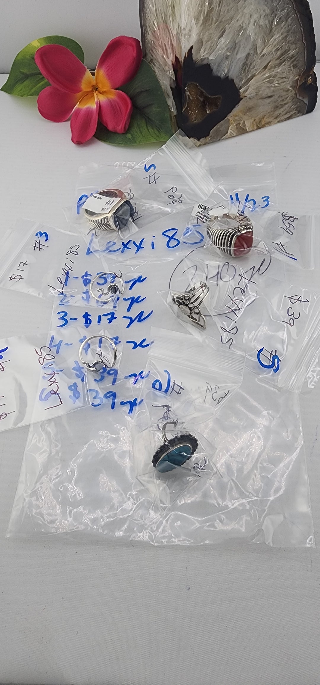 PM SHOW 48HR - RESERVED FOR: Lexxi85 - 11/23/2025 tiktok Live Show - 6 Sterling Silver Items