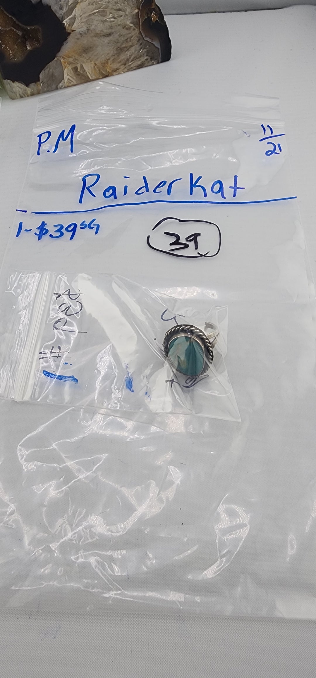 PM SHOW 48HR - RESERVED FOR: Raiderkat - 11/21/2025 tiktok Live Show - 1 Sterling Silver Items