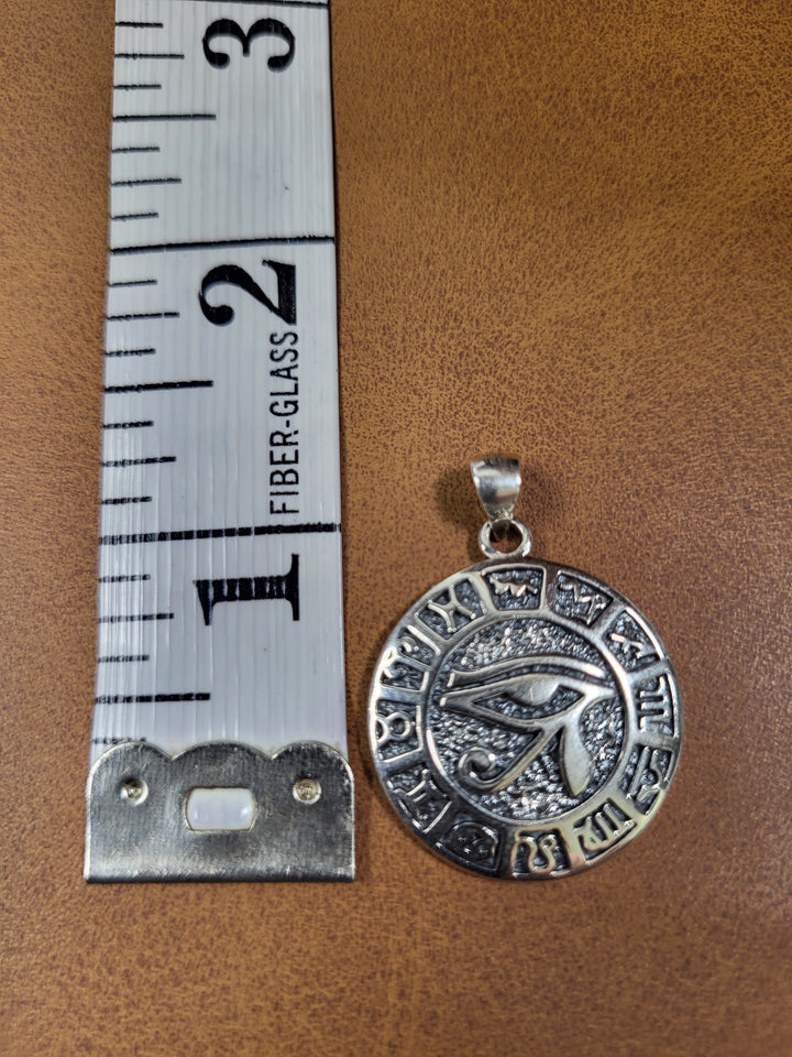 Eye of Horus Pendant 925 Sterling Silver