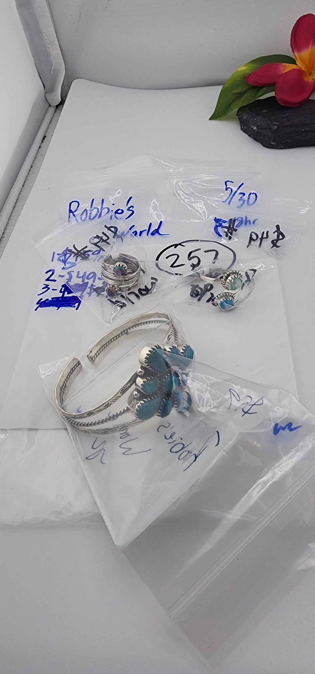 RESERVED FOR: Robbie's World - 5/30/2025 tiktok Live Show - 3 Sterling Silver Items