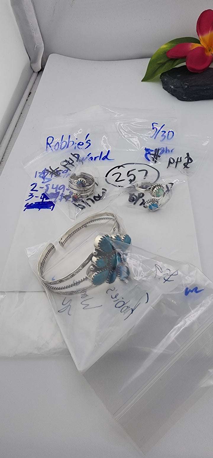 RESERVED FOR: Robbie's World - 5/30/2025 tiktok Live Show - 3 Sterling Silver Items