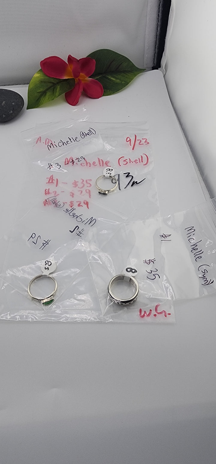AM SHOW 48HR - RESERVED FOR: Michelle 🐚- 9/23/2025 FL tiktok Live Show - 3 Sterling Silver Items