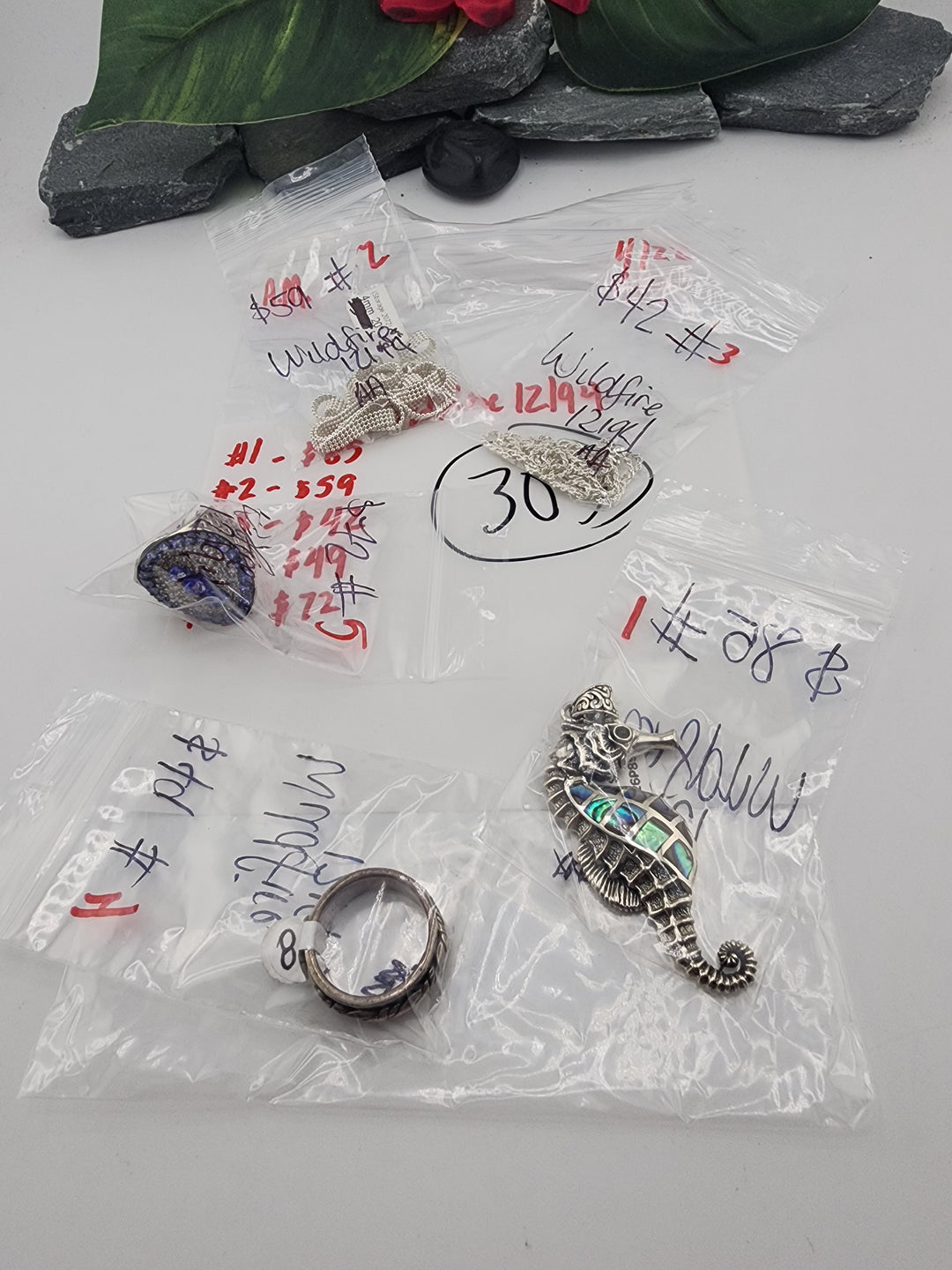 Wildfire12194 - 4/22/26 -5  925 Sterling Silver Items