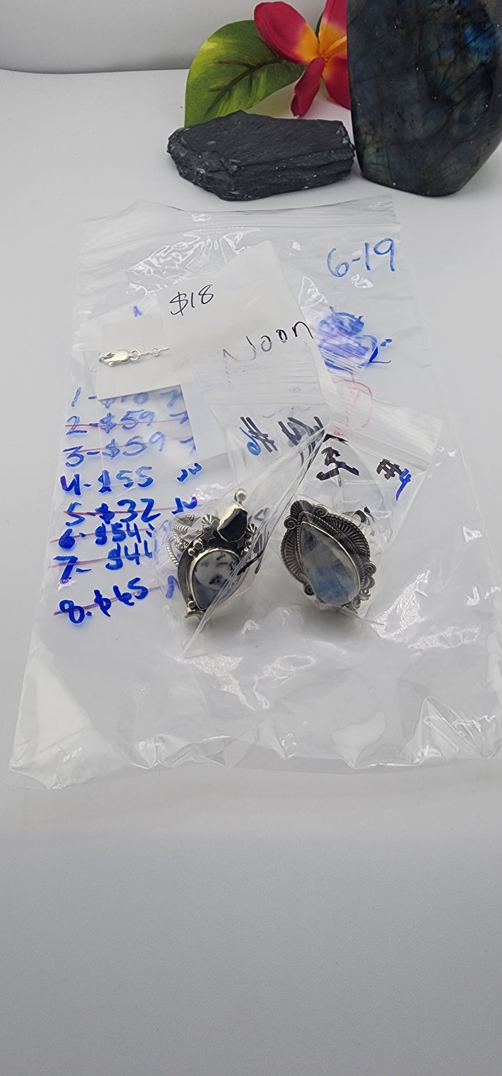 48HR - RESERVED FOR: Noon - 6/19/2025 FL tiktok Live Show - 3 Sterling Silver Items