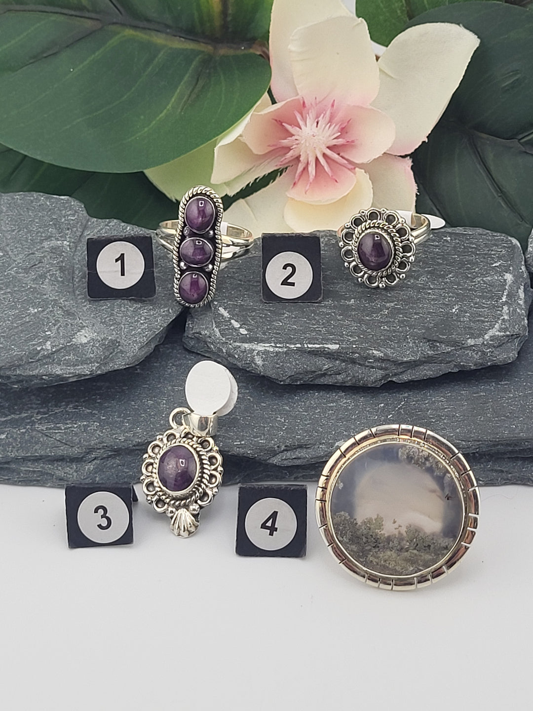 RESERVED FOR: Kina Lee- 2/15/2025 Show - 4 Sterling Silver Items