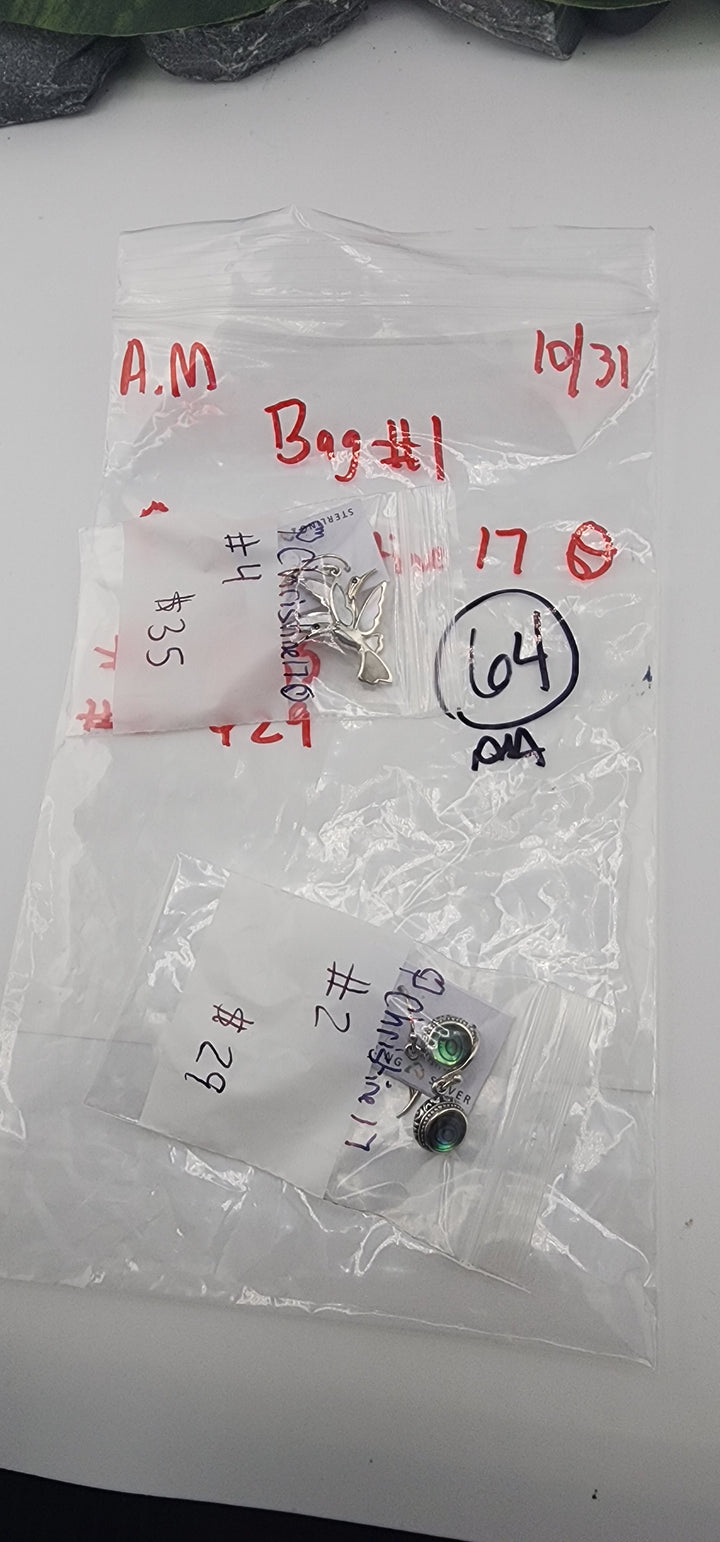 AM SHOW 48HR RESERVED FOR: 🌹Christine17⚾️ (Bag #2)- 10/31/2025 FL tiktok Live Show - 2 Sterling Silver Items