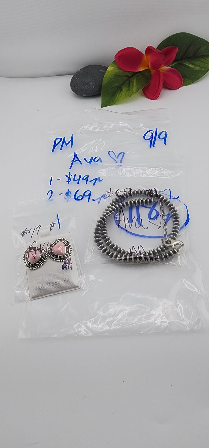 PM SHOW 48HR - RESERVED FOR: Ava❤️ - 9/9/2025 FL tiktok Live Show - 2 Sterling Silver Items