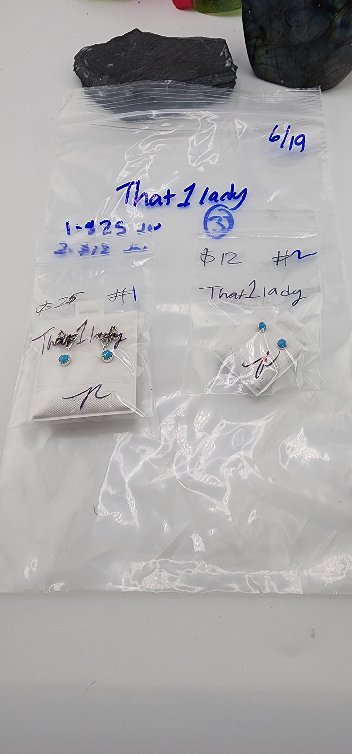48HR - RESERVED FOR: That1lady- 6/19/2025 FL tiktok Live Show -2  Sterling Silver Items