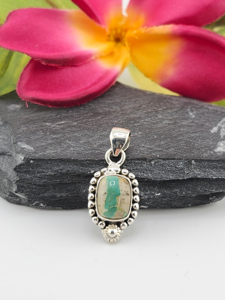Royston Ribbon Turquoise Pendant