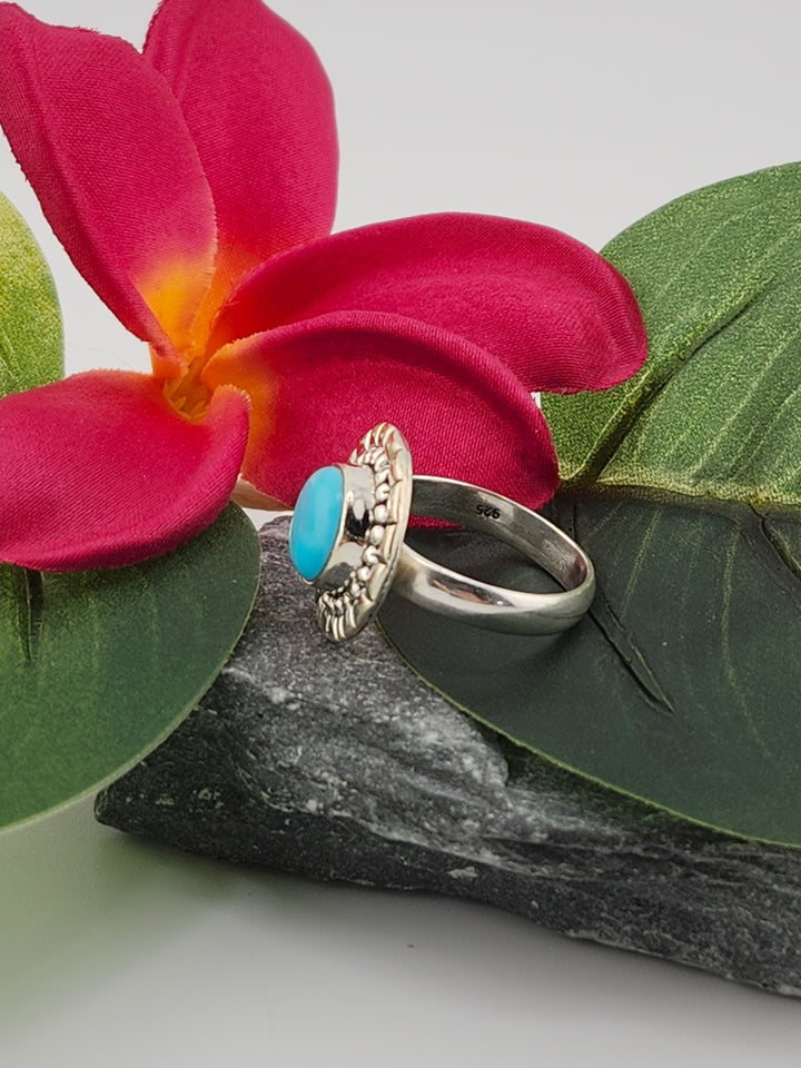 Kingman Turquoise Ring Size 7