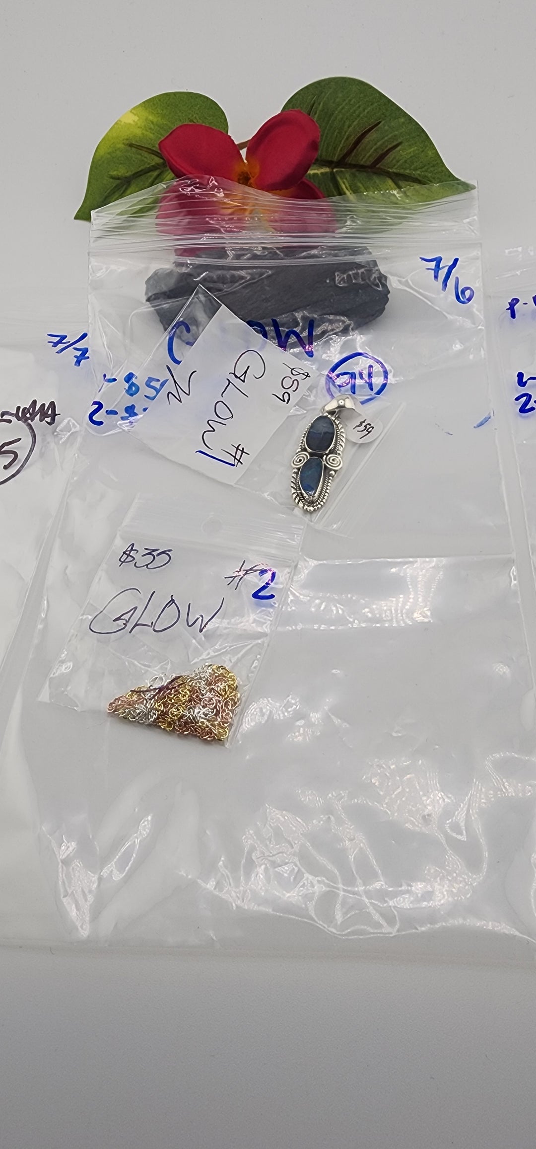 RESERVED FOR: GLOW - 7/6/2025 tiktok Reservation Live Show -2 Sterling Silver Items
