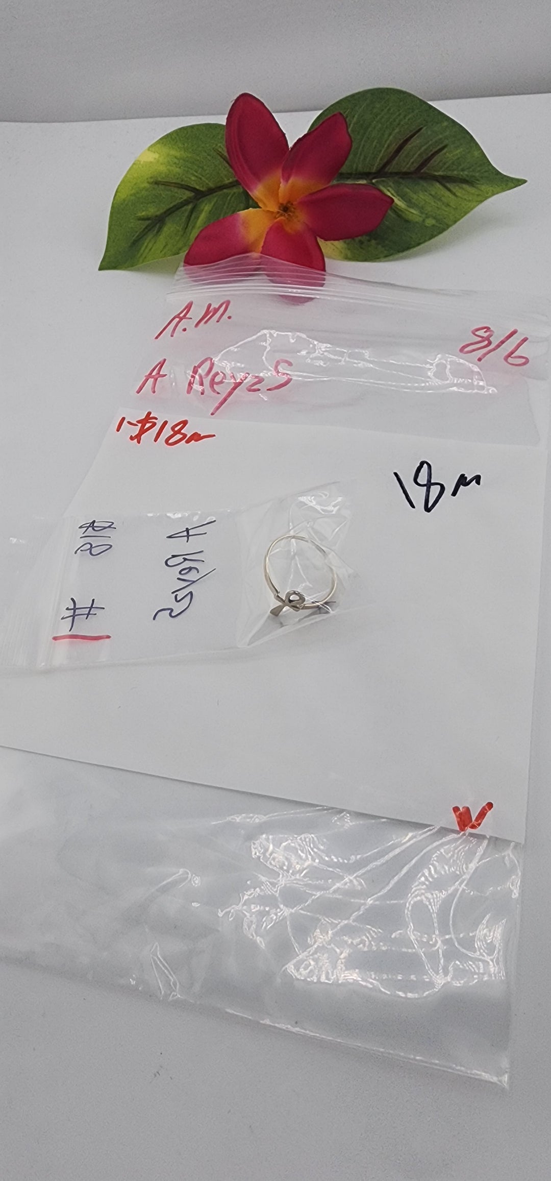 AM SHOW 48HR - RESERVED FOR: A Reyz5 - 8/6/2025 FL tiktok Live Show - 1 Sterling Silver Items