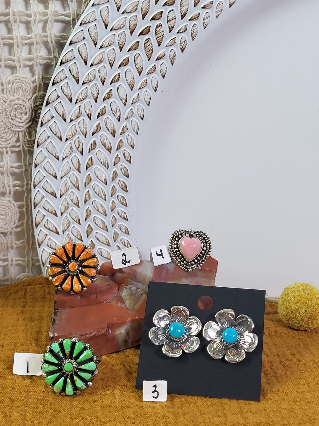 RESERVED FOR: Deanne 8/31/2024 - 4 Sterling Silver Items