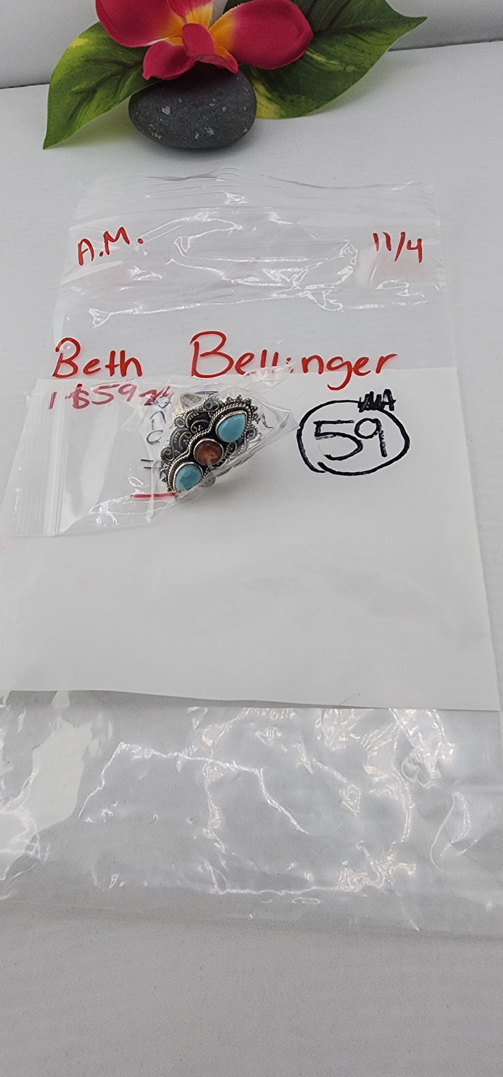 AM SHOW 48HR RESERVED FOR: Beth Bellringer  - 11/4/2025 FL tiktok Live Show -  1 Sterling Silver Items