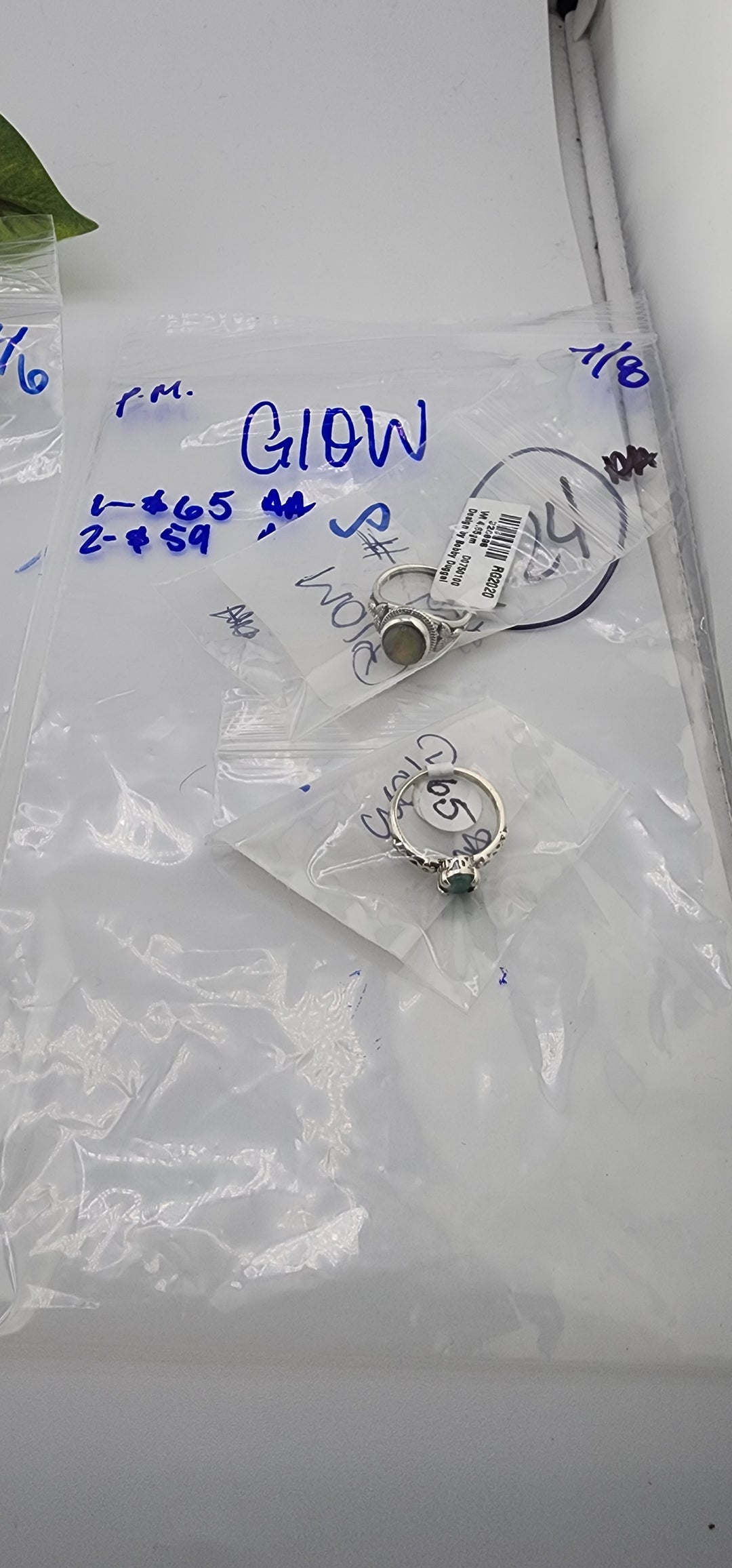 PM SHOW 48HR - RESERVED FOR: GLOW - 7/8/2025 FL tiktok Live Show - 2 Sterling Silver Items
