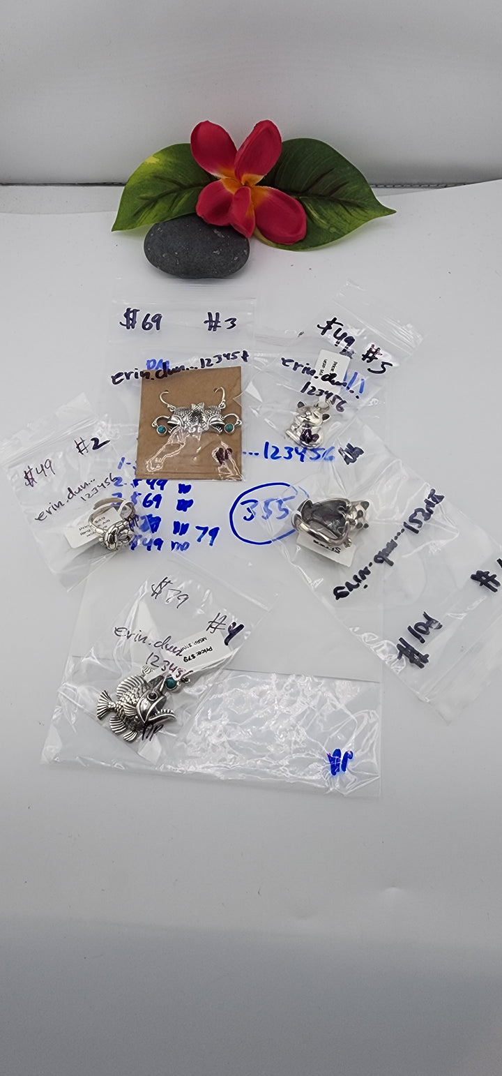 PM SHOW 48HR - RESERVED FOR: erin.dun...123456 - 11/1/2025 FL tiktok Live Show - 5 Sterling Silver Items