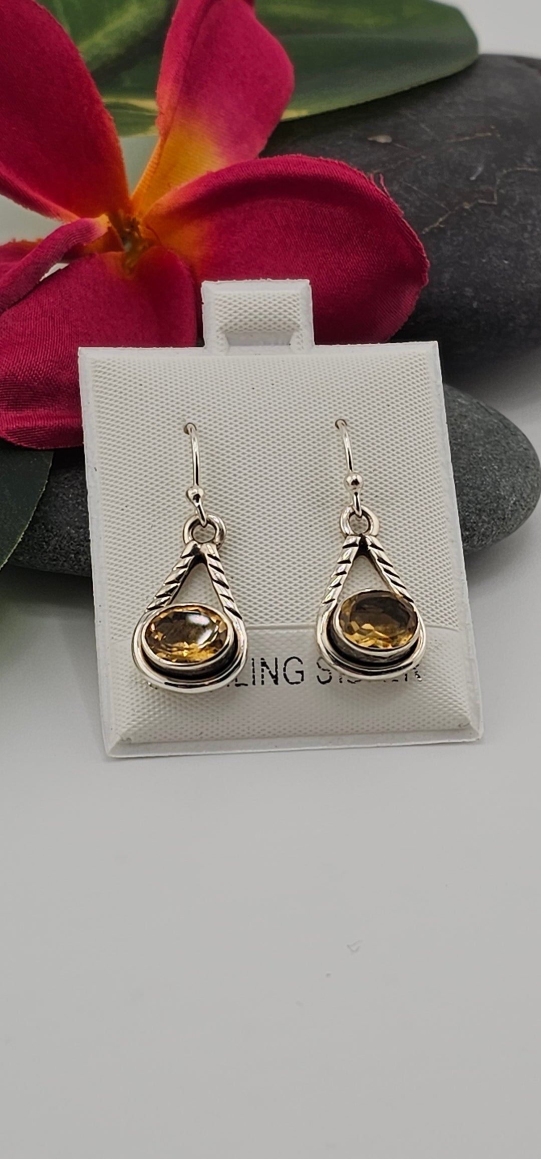 Citrine Dangle Earrings