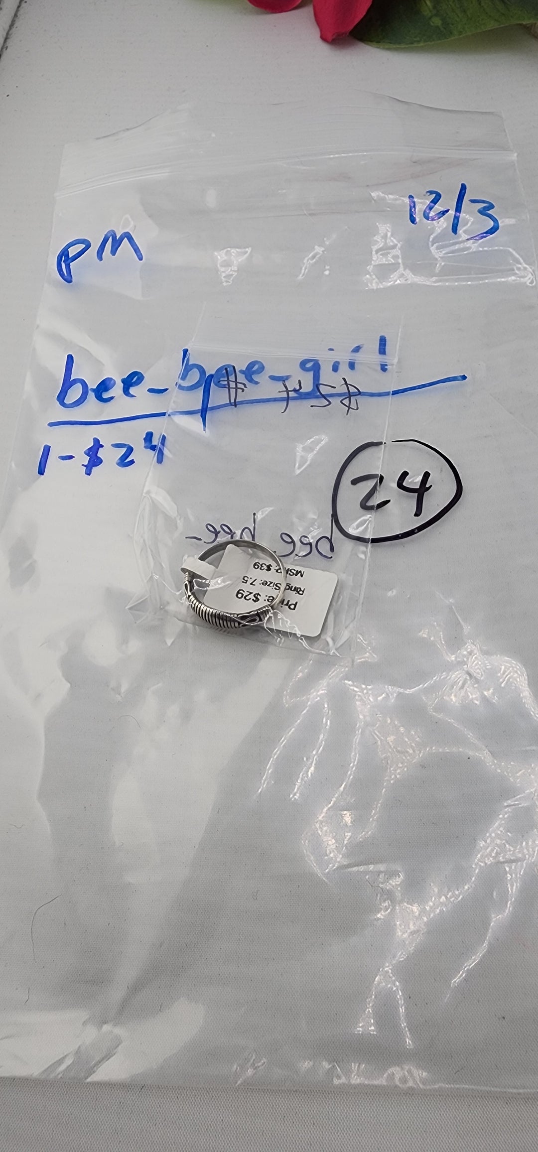 PM SHOW 48HR - RESERVED FOR: Bee_Bee_girl - 12/3/2025 tiktok Live Show - 1 Sterling Silver Items