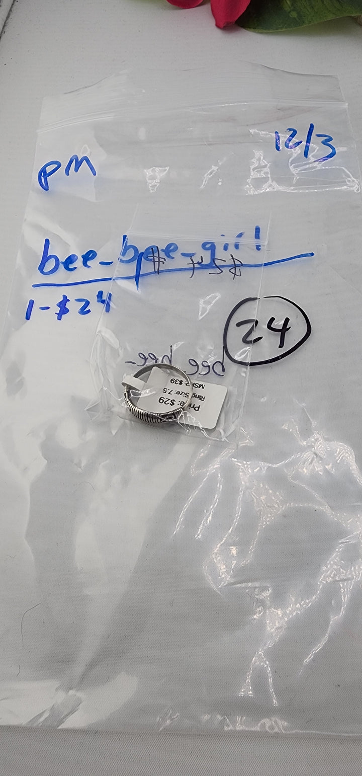 PM SHOW 48HR - RESERVED FOR: Bee_Bee_girl - 12/3/2025 tiktok Live Show - 1 Sterling Silver Items